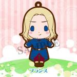 Hetalia Axis Powers France Rubber Phone Strap Vol. 1 Rerelease