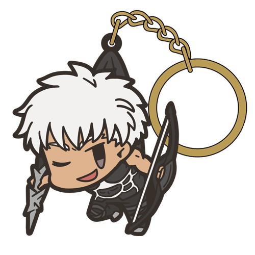 Fate Grand Order Archer Emiya Tsumamare Key Chain