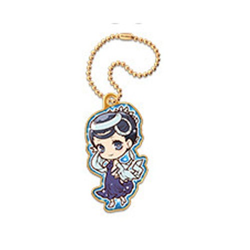 Welcome To Ballroom Shizuku Hanaoka Metal Charm Key Chain
