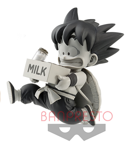 Dragonball 5'' Goku w/ Milk Color Var. Banpresto Prize Figure picture