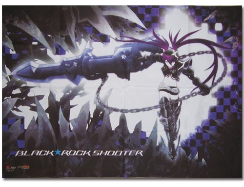 Black Rock Shooter Insane Wall Scroll