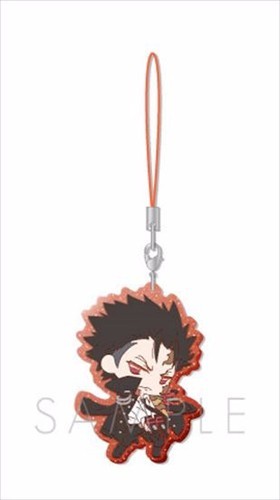 Hitman Reborn Xanxas Rubber Phone Strap