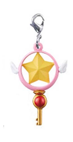 Card Captor Sakura Star Wand Fastener Charm picture