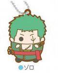 One Piece Zoro Tamakoro Rubber Key Chain