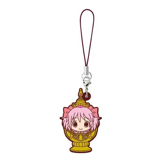 Puella Magi Madoka Magica Madoka Soul Gem Rubber Phone Strap picture