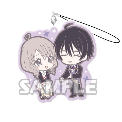 Card Captor Sakura Yuna D. Kaito and Shinomoto Akiho Duo Rubber Phone Strap picture