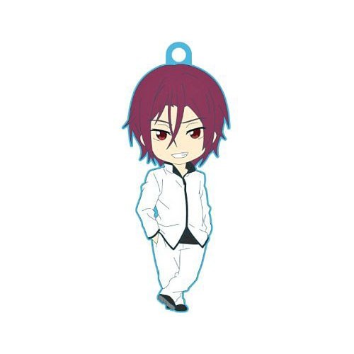 Free! - Iwatobi Swim Club Rin Matsuoka School Uniform Rubber Phone Strap