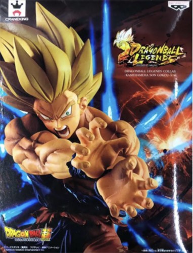 Dragonball Z 6'' Kamehameha Goku Legends Banpresto Prize Figure picture