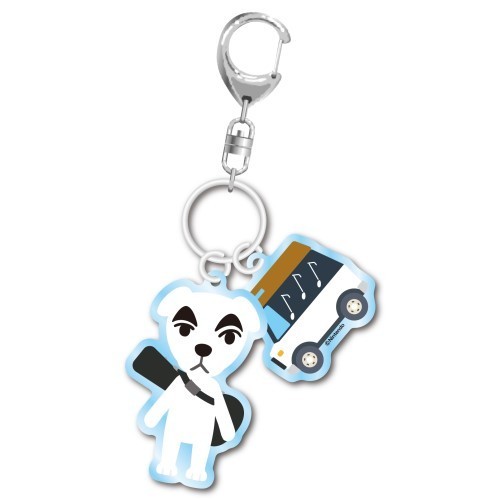 Animal Crossing K.K. Slider and Charm Key Chain