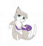 Re:Zero kara Hajimeru Isekai Seikatsu Puck Rubber Phone Strap