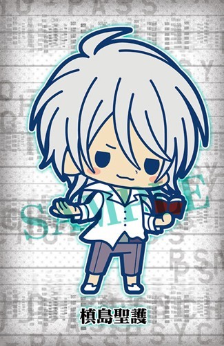 Psycho-Pass Makishima Shogo Rubber Phone Strap picture