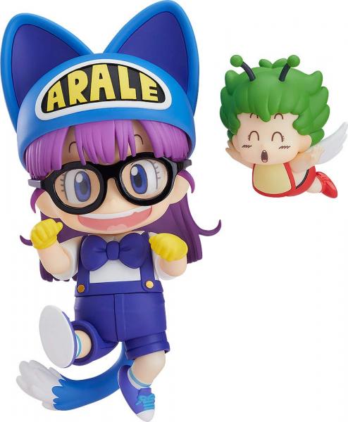 Dr. Slump Arale Norimaki Cat Ears Ver. And Gacchan Nendoroid Action Figure #1009