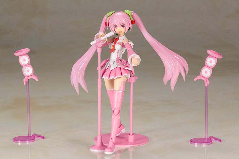 Frame Music Girl Sakura Miku Model Kit Action Figure picture