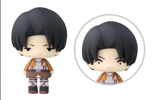 Og Funktionsfejl bunke Attack on Titan 3'' Levi Chibi Trading Figure - Eventeny