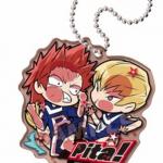My Hero Academia Kirishima Eijiro and Ojiro Mashirao Training Uniform Pita! Acrylic Key Chain