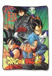 Dragonball Z Super Group Microfiber Fleece Throw Blanket