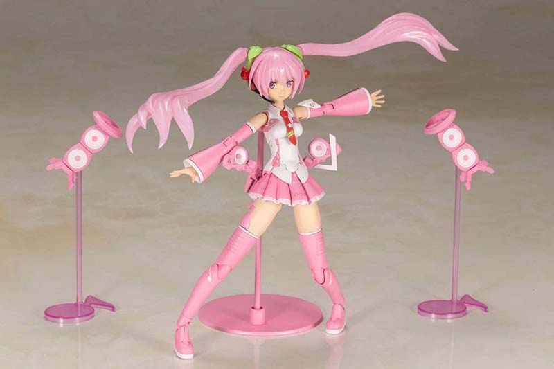 Frame Music Girl Sakura Miku Model Kit Action Figure picture