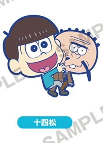 Osomatsu-san Jyushimamtsu w/ Shonosuke Rubber Phone Strap