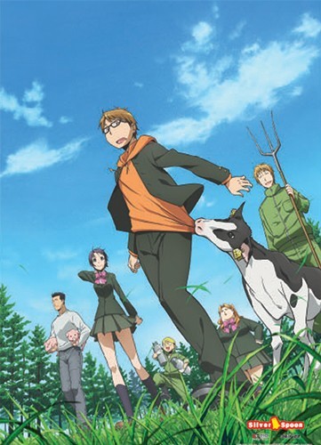 Silver Spoon Group Wall Scroll Poster
