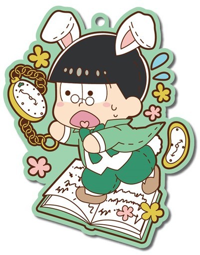 Osomatsu-San Matsuno Choromatsu Alice Ver. Rubber Phone Strap picture