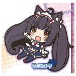 Nekopara Chocola Stand Stones Rubber Key Chain