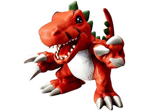 Digimon 2'' Tyrannomon Gashapon Trading Figure