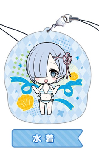 Re:Zero Rem Swimming Acrylic Phone Strap