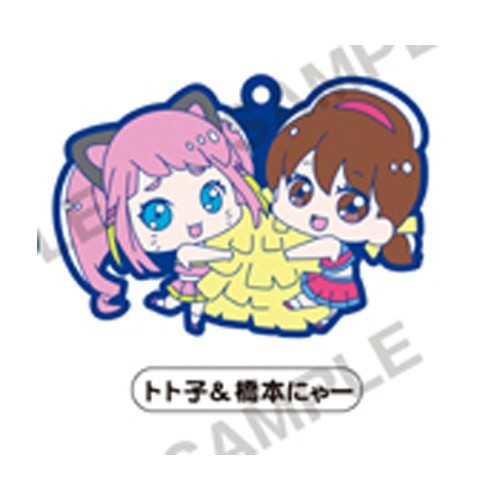 Osomatsu-san Hashimoto Nyaa, Yowai Totoko PitaColle Rubber Phone Strap