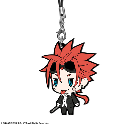 Final Fantasy VII Reno Trading Rubber Phone Strap Extended Edition