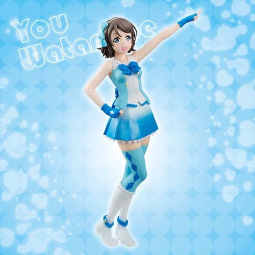 Love Live Sunshine 6'' You Watanabe Blue Outfit Prize Figure