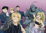 Fullmetal Alchemist Group Wall Scroll Poster