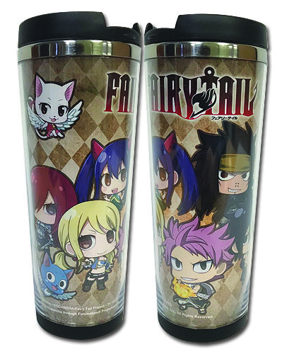 Fairy Tail Season 7 Chibi SD Tumbler Coffee Cup Mug picture