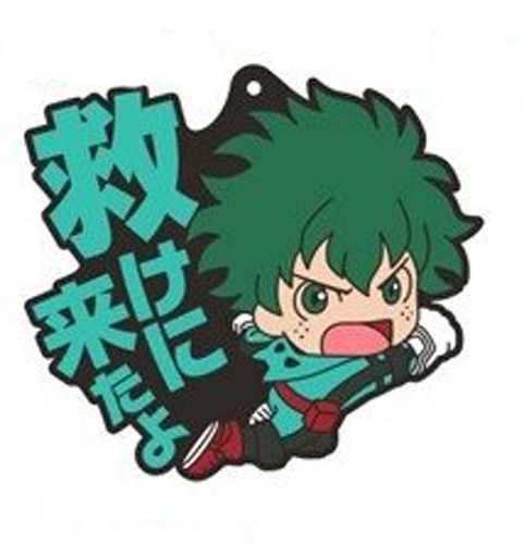 My Hero Academia Midoriya Izuku Deku Ensky Rabasuto Heroes 3 Rubber Key Chain