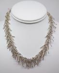 Sterling Icicle Necklace