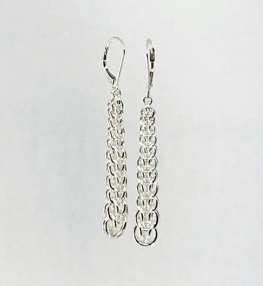 Persian Chainmaille Earrings picture