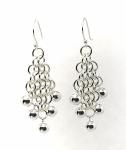 Embellished European Chainmaille Earrings