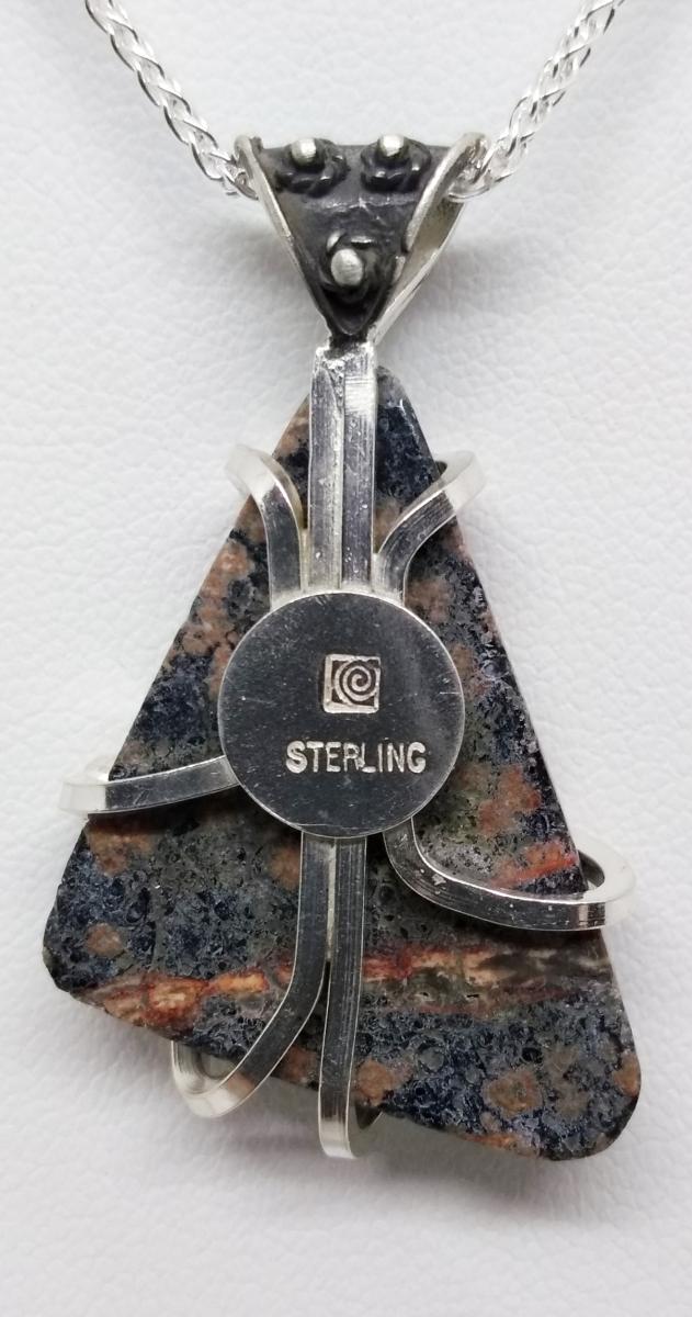 Flower Obsidian Pendant picture