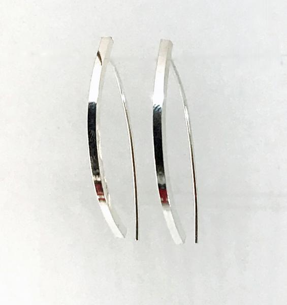 Sleek and Square Wishbone Earrings picture