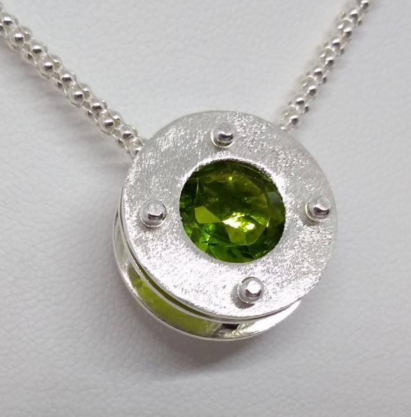 Peridot Stacked Pendant picture