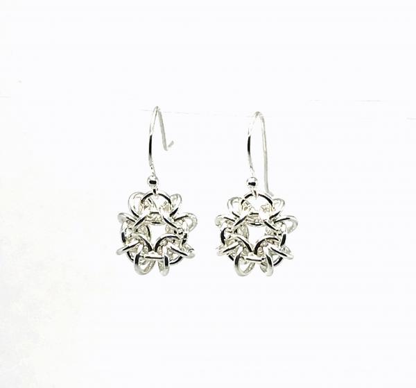 Vipera Star Chainmaille Earrings