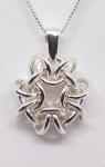 Large Vipera Star Chainmaille Pendant