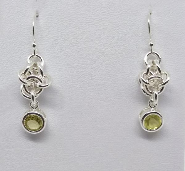 Magus Drop Earrings with Lemon Quartz