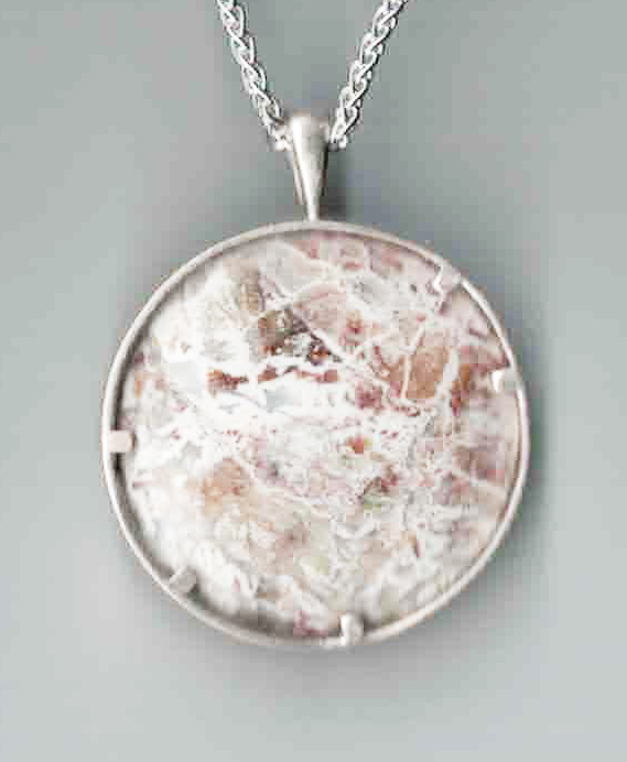 Framed Winter Jasper Pendant picture