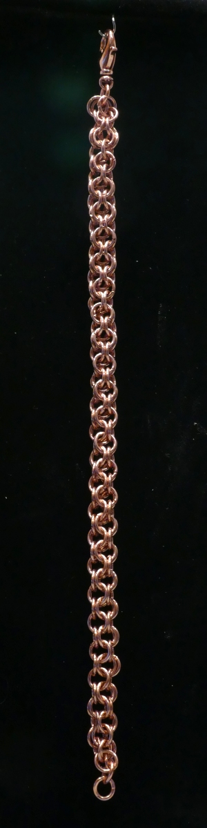 Copper Chainmaille Bracelet picture