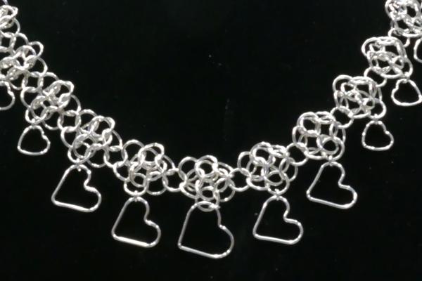 Sterling Silver Chainmaille Necklace picture