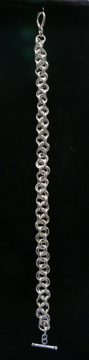 Sterling Silver Chainmaille Bracelet