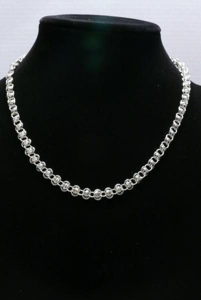 Sterling Silver Chainmaille Necklace