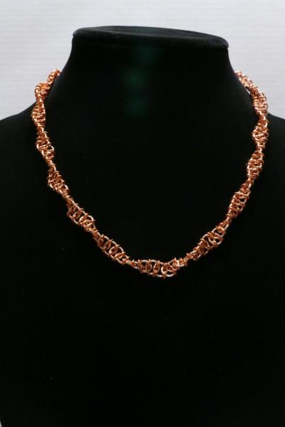 Copper Chainmaille Necklace picture