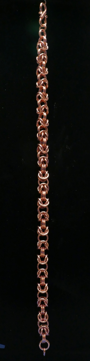 Copper Chainmaille Bracelet picture