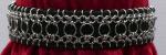 Leather and Stainless Steel Chainmaille Choker